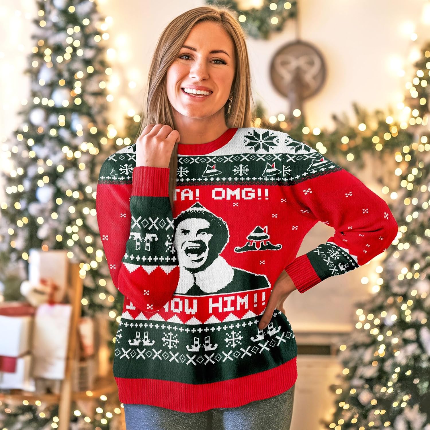 Ugly Christmas Sweater – Funny Holiday Knit for Men & Women