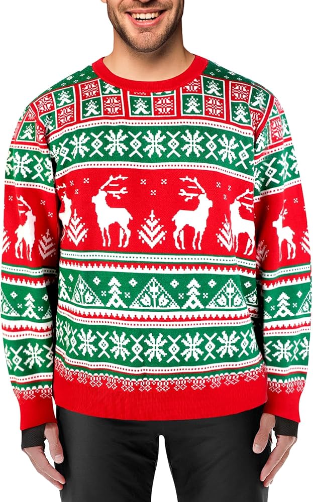 Ugly Christmas Sweater – Funny Holiday Knit for Men & Women