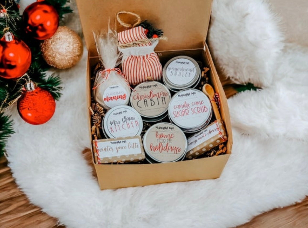 Holiday Scented Candle Gift Set – Christmas Aromatherapy Collection