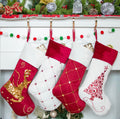 Christmas Stockings Set – 4-Pack Family Holiday Decoration