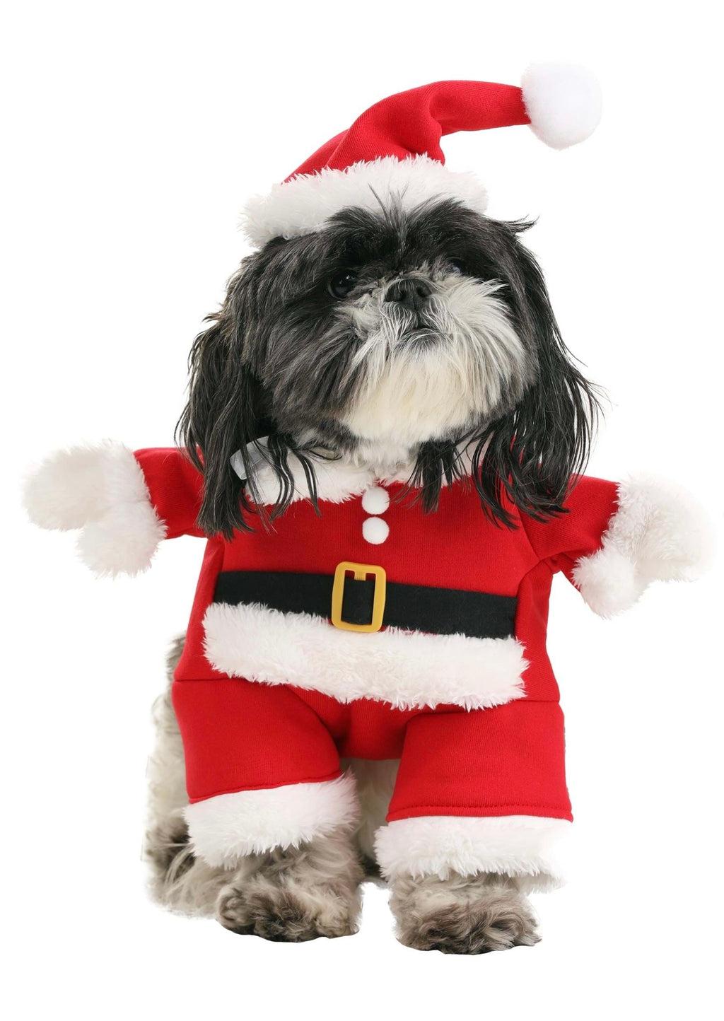 Christmas Pet Outfit – Santa & Elf Holiday Costume for Dogs & Cats