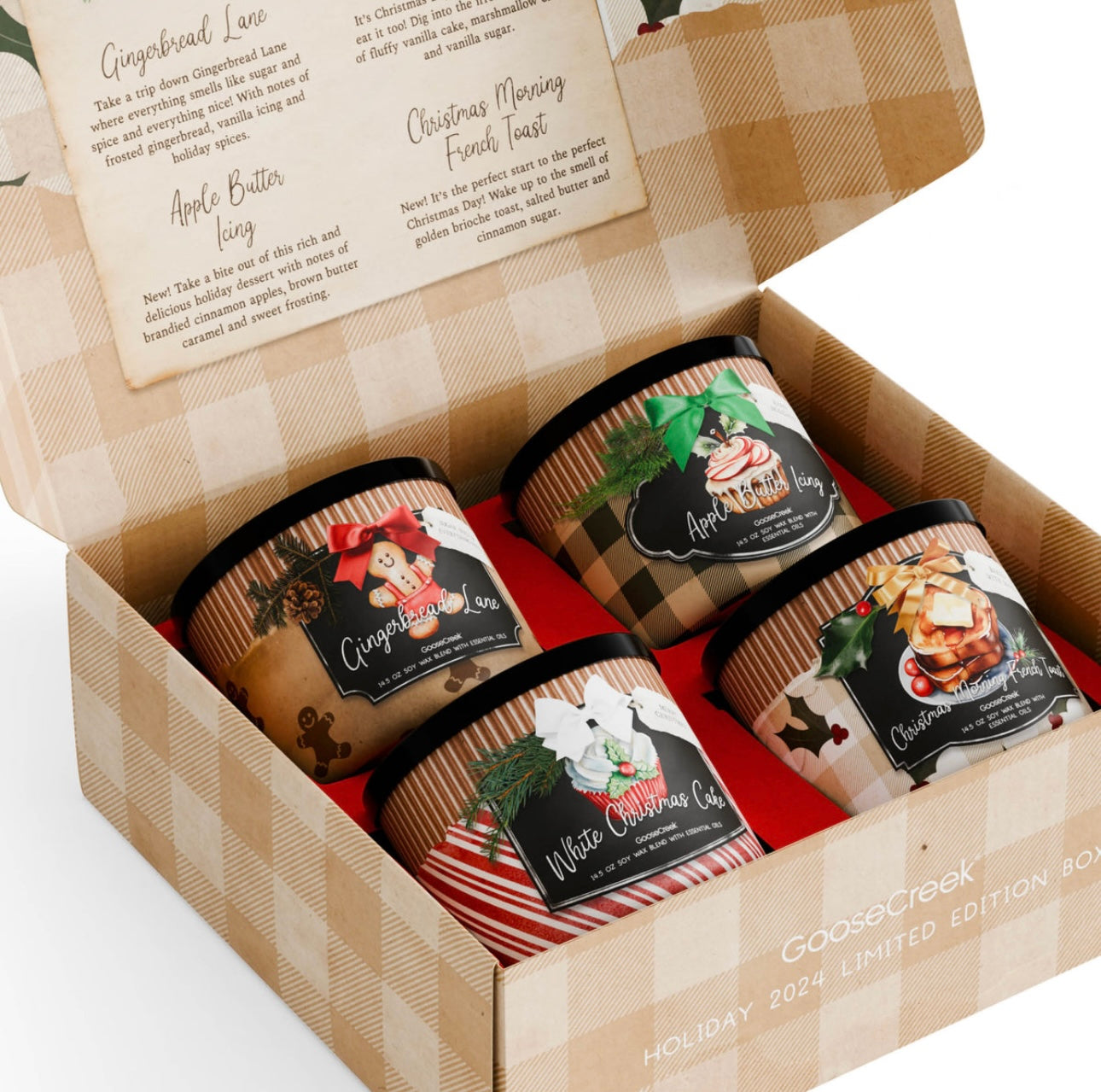 Holiday Scented Candle Gift Set – Christmas Aromatherapy Collection