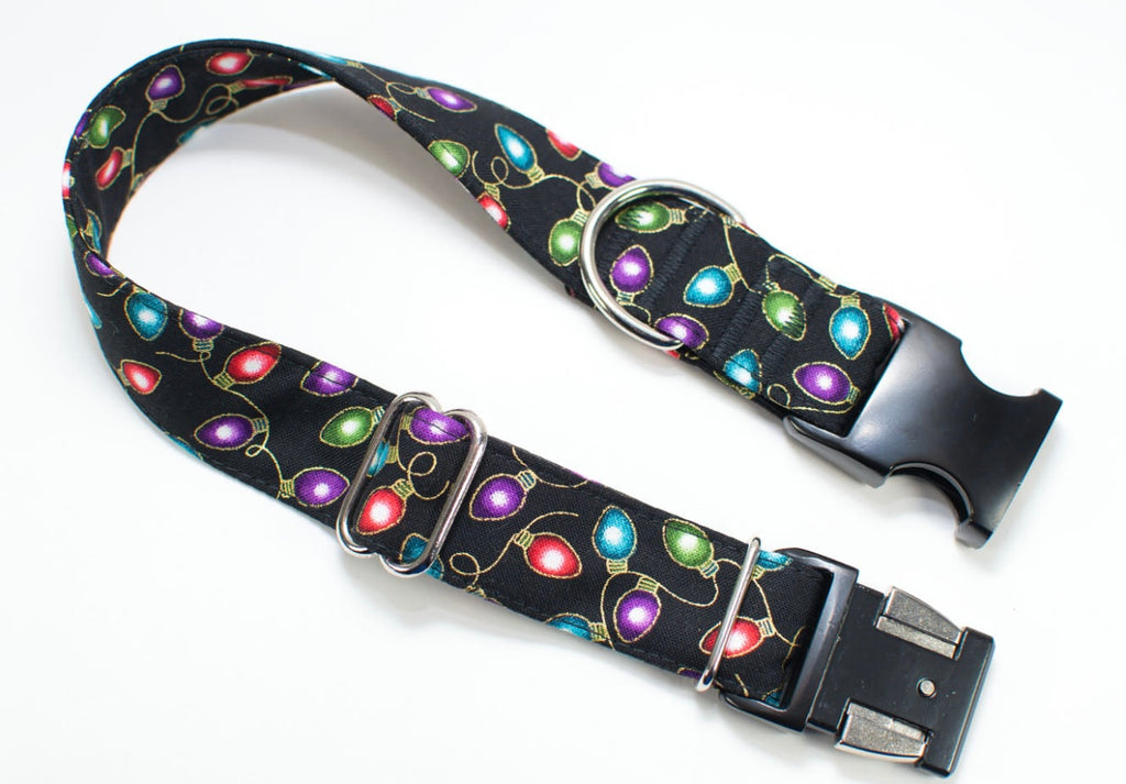 LED Glowing Christmas Pet Collar – Light-Up Safety Holiday Collar